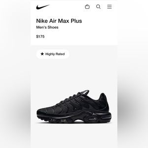 THANKSGIVING SALE!! -  Nike Air Max Plus All Black